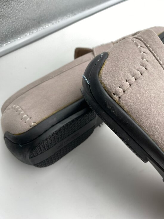 Stacy Adams Men\'s Primo Gray Slip-On shoes